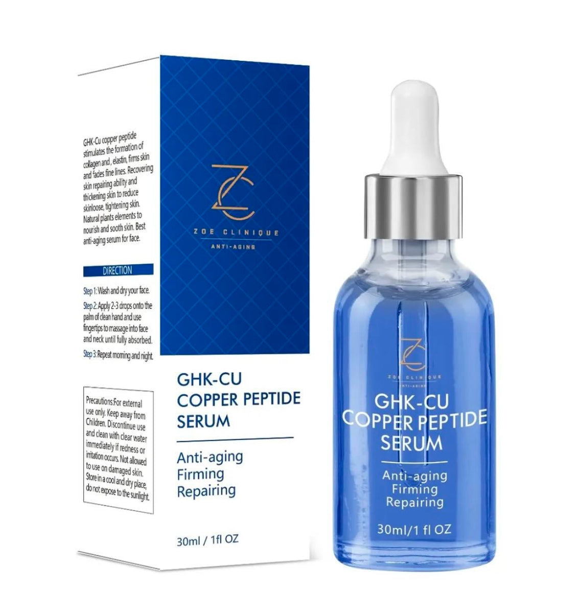 GHK-CU Anti-Aging Copper Peptide Serum